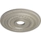 Ekena Millwork Oldham Ceiling Medallion (Fits Canopies up to 8 5/8"), 18"OD x 3 3/8"ID x 7/8"P, Pearl White CM18OL1PWS - alternate 2